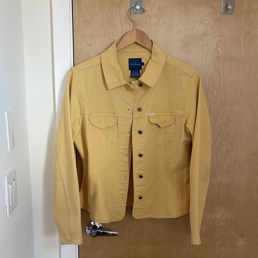Faconnable Mustard Shirt Jacket